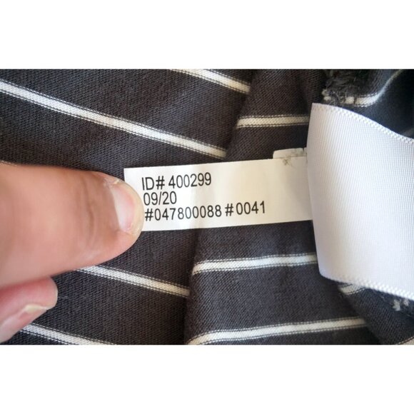 Upwest Striped Mini Dress, Size S - Picture 5 of 7